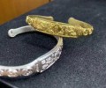 爱凯二庙！金鸡招财12生肖手镯，纯银材质、黄铜材质！佛历2557年
